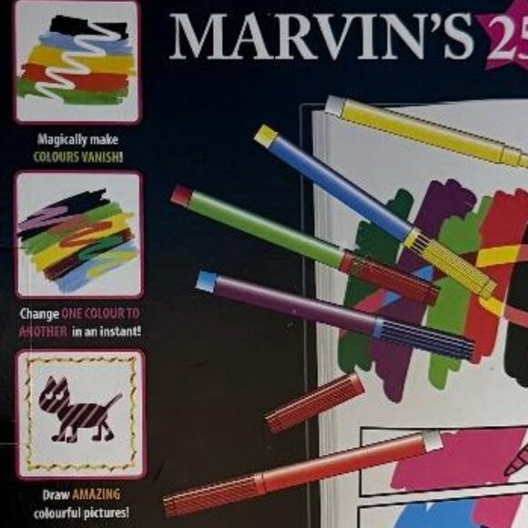 MARVIN'S 25 PACK AMAZING MAGIC PENS / MAGIC ART MAGIC PENS PLUS ERASABLE PENS!! - Picture 8 of 15